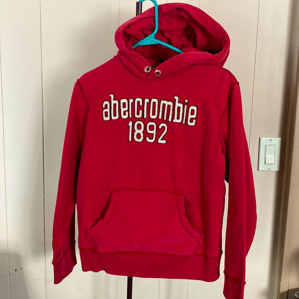 Abercrombie juniors large red hoodie.